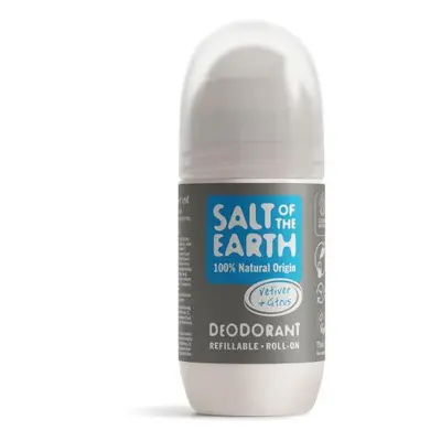 Salt Of The Earth Přírodní kuličkový deodorant Vetiver & Citrus (Deo Roll-on) 75 ml