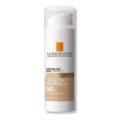 La Roche Posay Tónovaný opalovací krém proti stárnutí pleti Anthelios SPF 50 (Age Corect) 50 ml