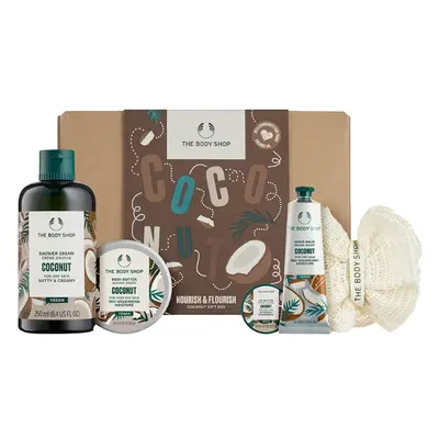 The Body Shop Dárková sada tělové péče Coconut G3 Small