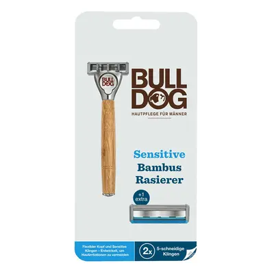 Bulldog Holicí strojek Bamboo Sensitive + 2 náhradní hlavice