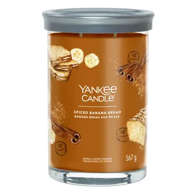 Yankee Candle Aromatická svíčka Signature tumbler velký Spiced Banana Bread 567 g