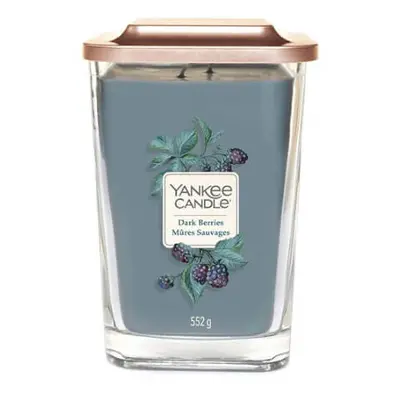 Yankee Candle Aromatická svíčka velká hranatá Dark Berries 552 g