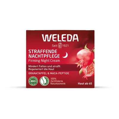 Weleda Zpevňující noční krém s granátovým jablkem a maca peptidy (Firming Night Cream) 40 ml