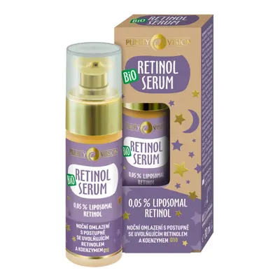 Purity Vision Noční pleťové sérum Bio (Retinol Serum) 30 ml