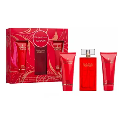 Elizabeth Arden Red Door - EDT 100 ml + tělové mléko 100 ml + sprchový gel 100 ml