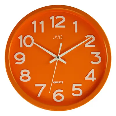 JVD Nástěnné hodiny HX2413 Orange