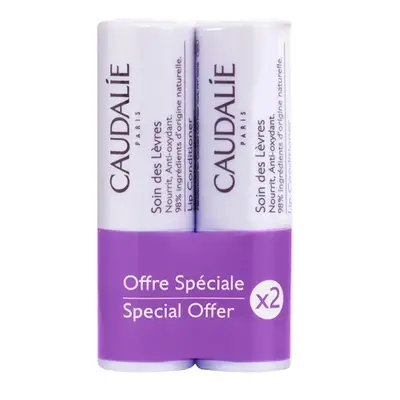 Caudalie Sada balzámů na rty (Lip Conditioner Duo) 2 x 4,5 g