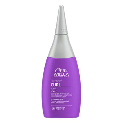 Wella Professionals Trvalá pro barvené a poškozené vlasy Creatine+ Curl (Permanent Emulsion) 75 