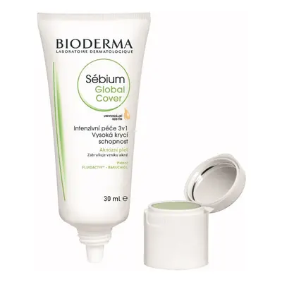 Bioderma Krycí krém a korektor na akné Sébium Global Cover (Intensive purifying care Hight Cover