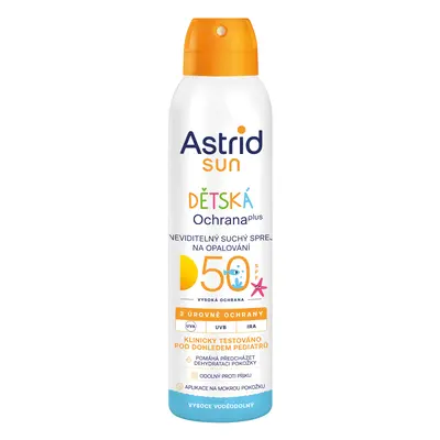 Astrid Dětský neviditelný suchý sprej na opalování SPF 50 Sun 150 ml