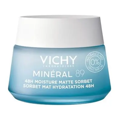 Vichy Hydratační matující pleťový gel Minéral 89 (48H Moisture Matte Sorbet) 50 ml