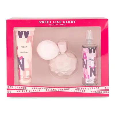 Ariana Grande Sweet Like Candy - EDP 100 ml + tělový krém 100 ml + tělový závoj 118 ml