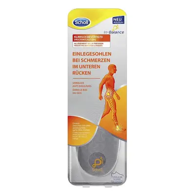 Scholl Ortopedické vložky do bot In-Balance (Lower Back Insole) 1 pár Large