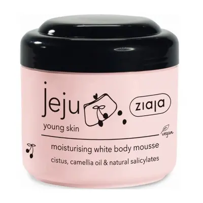 Ziaja Bílá tělová pěna Jeju Young Skin (Moisturising White Body Mousse) 200 ml