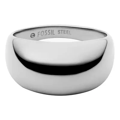 Fossil Výrazný ocelový prsten pro ženy Ellis JF04747040 57 mm