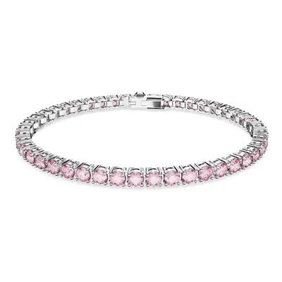 Swarovski Nadčasový náramek s krystaly Matrix Tennis 5648932 17,5 cm