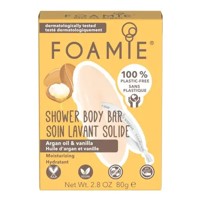 Foamie Hydratační sprchová péče Kiss me Argan (Shower Body Bar) 80 g