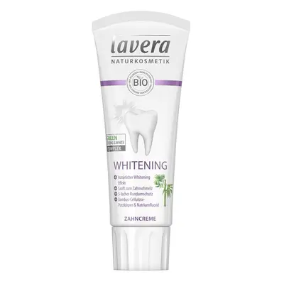 Lavera Bělicí zubní pasta s bambusem Whitening 75 ml