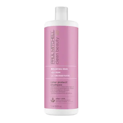 Paul Mitchell Bezsulfátový šampon pro barvené vlasy Clean Beauty (Color Protect Shampoo) 1000 ml