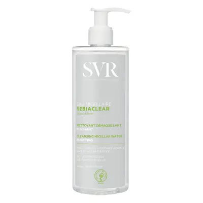 SVR Čisticí micelární voda Sebiaclear (Cleansing Micellar Water) 400 ml