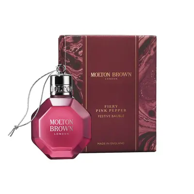 Molton Brown Koupelový a sprchový gel Fiery Pink Pepper Festive Bauble (Bath & Shower Gel) 75 ml