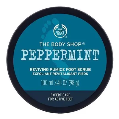 The Body Shop Chladivý peeling na nohy Peppermint (Reviving Pumice Foot Scrub) 100 ml