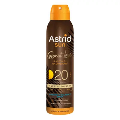 Astrid Suchý olej na opalování SPF 20 Sun 150 ml