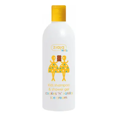 Ziaja Šampon a sprchový gel Sušenky a vanilková zmrzlina (Kid´s Shampoo & Shower Gel) 400 ml