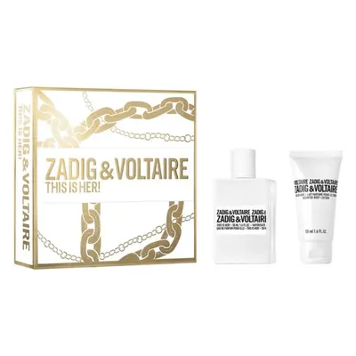 Zadig & Voltaire This Is Her - EDP 50 ml + tělové mléko 50 ml