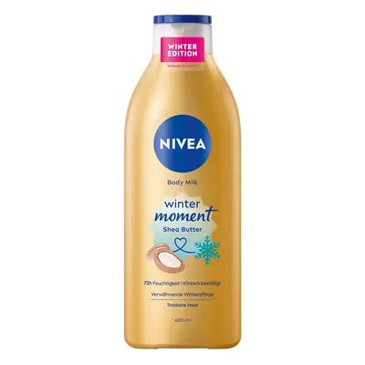 Nivea Hydratační tělové mléko s bambuckým máslem Winter Moment (Body Milk) 400 ml