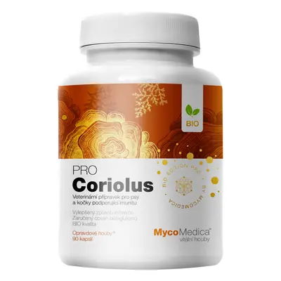 MycoMedica BIO CORIOLUS PRO 90 kapslí