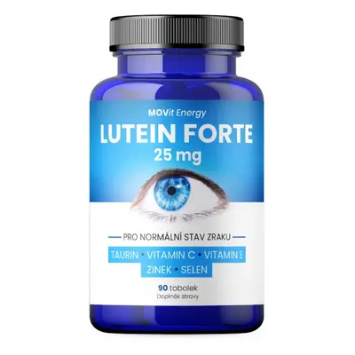 MOVit Energy Lutein Forte 25 mg + Taurin 90 tobolek