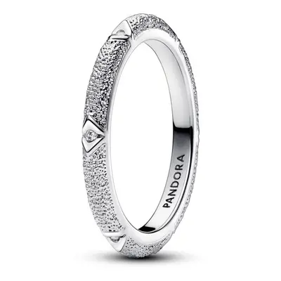 Pandora Půvabný stříbrný prsten s krystaly Me 193322C01 56 mm