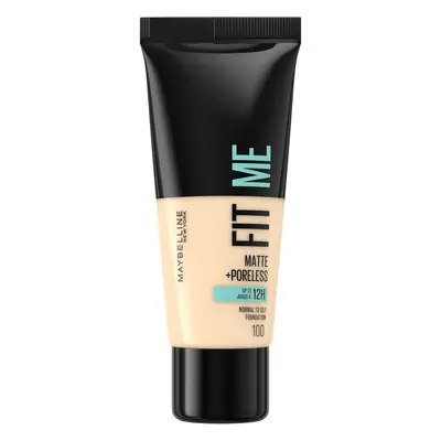 Maybelline Sjednocující make-up s matujícím efektem Fit Me! (Matte & Poreless Make-Up) 30 ml 124