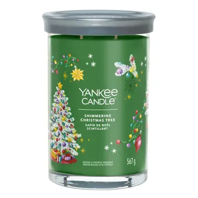 Yankee Candle Aromatická svíčka Signature tumbler velký Shimmering Christmas Tree 567 g