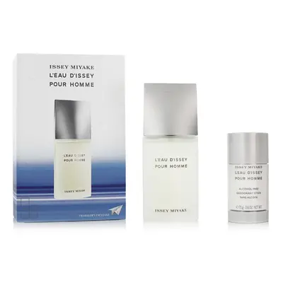 Issey Miyake L´Eau D´Issey Pour Homme - toaletní voda s rozprašovačem 75 ml + tuhý deodorant 75 