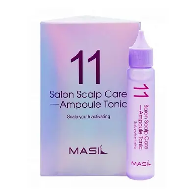 Masil Zklidňující tonikum na vlasovou pokožku 11 (Salon Scalp Care Ampoule Tonic) 4 x 30 ml