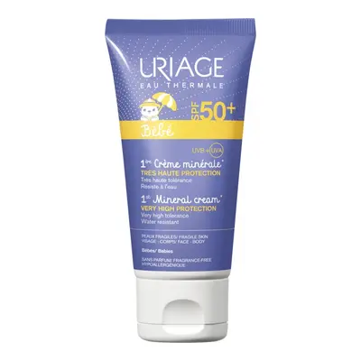 Uriage Ochranný minerální krém SPF 50+ Bébé (1st Mineral Cream) 50 ml