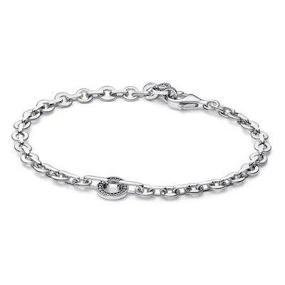 Pandora Módní stříbrný náramek Signature 592777C01 20 cm