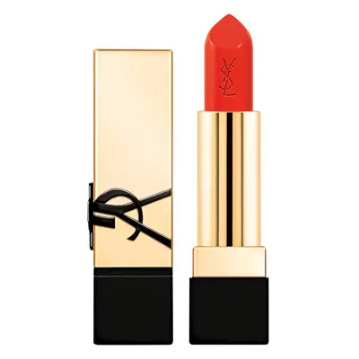 Yves Saint Laurent Saténová rtěnka Rouge Pur Couture Caring (Satin Lipstick) 3,8 g Le Orange