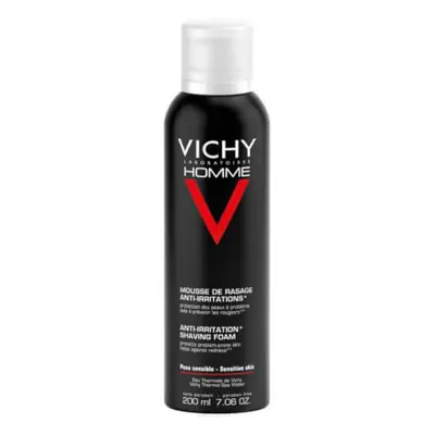 Vichy Pěna na holení pro muže pro citlivou a podrážděnou pleť Homme (Shaving Foam) 200 ml