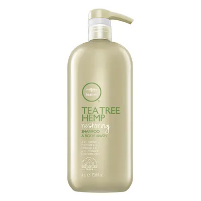 Paul Mitchell Obnovující konopný šampon a sprchový gel 2 v 1 Tea Tree Hemp (Restoring Shampoo & 