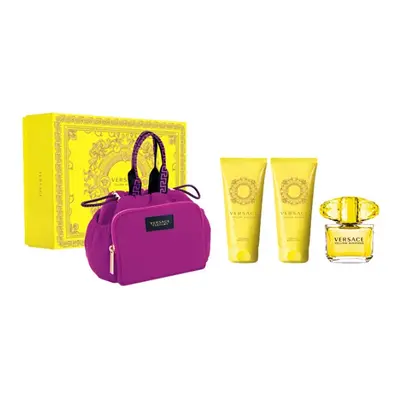 Versace Yellow Diamond - EDT 90 ml + tělové mléko 100 ml + sprchový gel 100 ml + kosmetická tašt