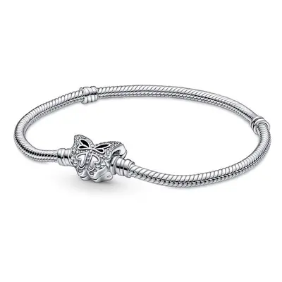 Pandora Stříbrný náramek na přívěsky Motýl 590782C01 cm