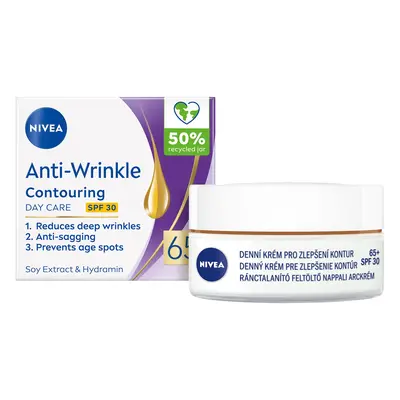 Nivea Denní krém pro zlepšení kontur 65+ SPF 30 (Anti-Wrinkle Contouring Day Care) 50 ml