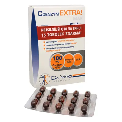 Simply You Coenzym Extra! Max 100 mg 30 tob. + 15 tob. ZDARMA