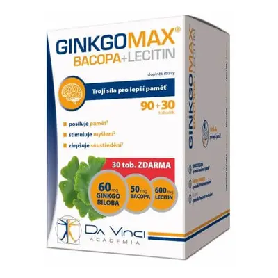 Simply You GinkgoMAX + Bacopa + Lecitin 90+30 tob.