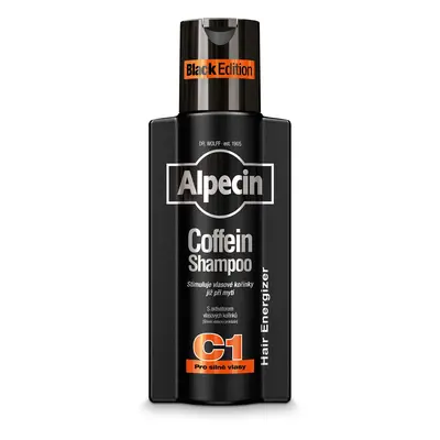 Alpecin Kofeinový šampon proti vypadávání vlasů C1 Black Edition (Coffein Shampoo) 250 ml