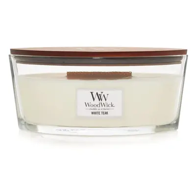 WoodWick Vonná svíčka loď White Teak 453,6 g