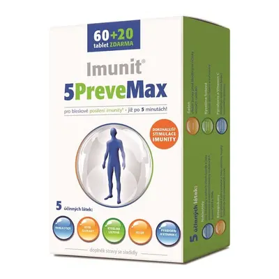 Simply You 5PreveMax Imunit nukleotidy + betaglukan 60 tbl. + 20 tbl. ZDARMA